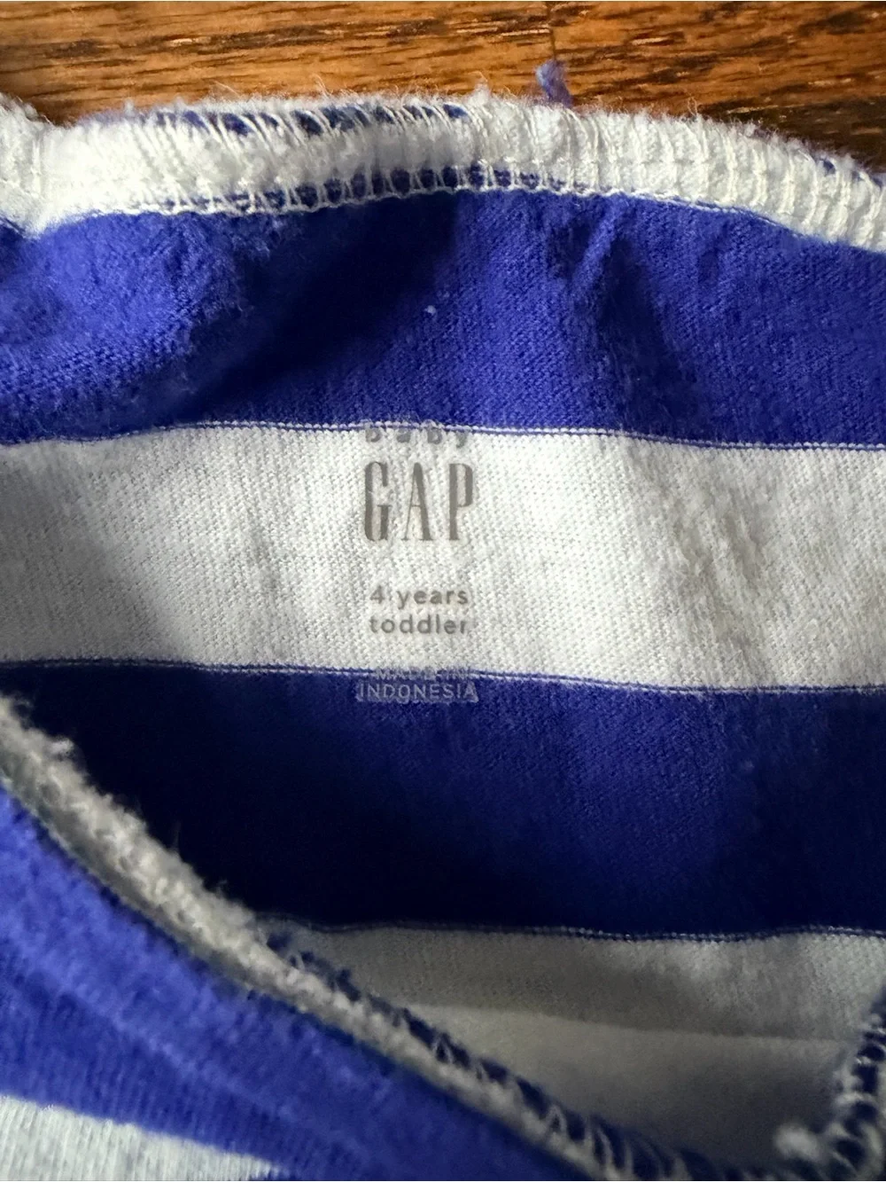🍭6/$30 Baby Gap Girls Be Kind Floral Heart Striped Long Sleeve Shirt 4T